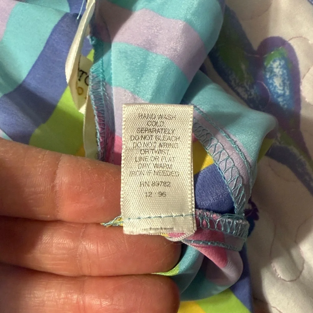 Victoria’s Secret Collection Vintage 90s Retro Hippie Striped Nightie Size: M